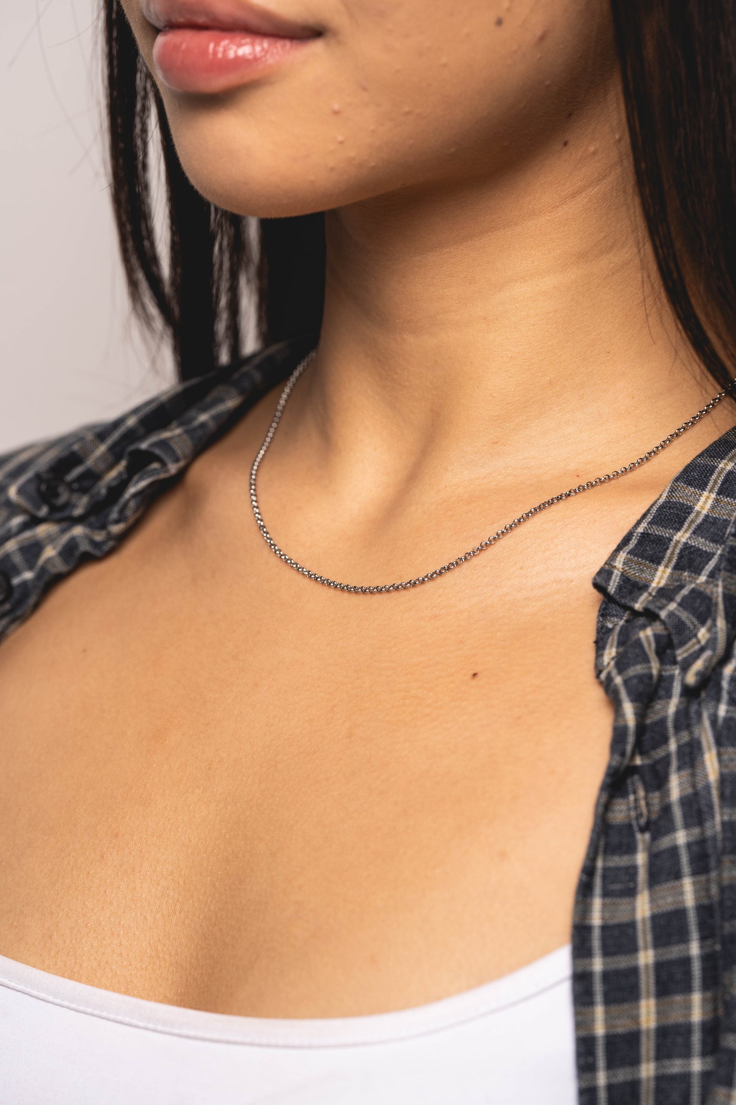 Micro Rolo Necklace