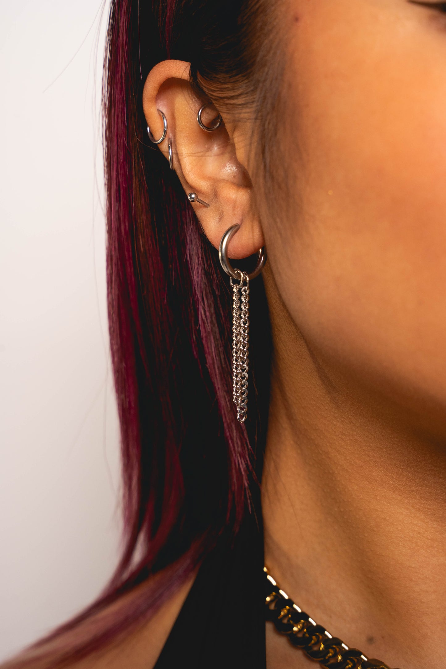 Double Chain Earrings