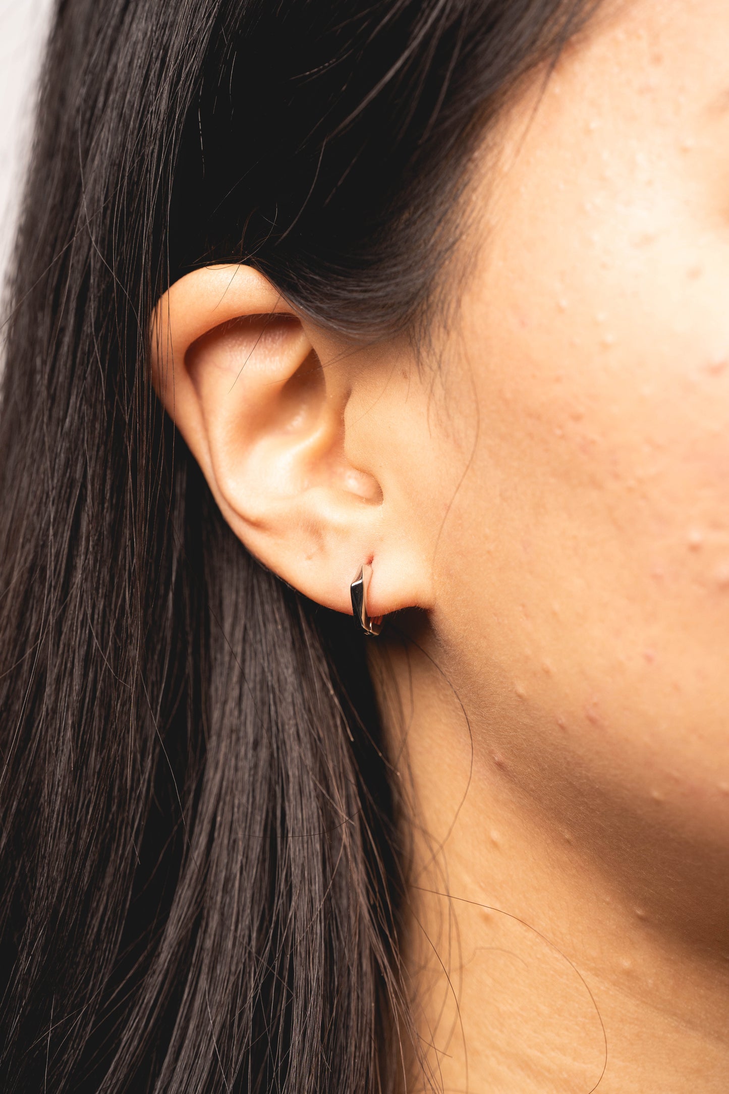 Mini Hex Earrings