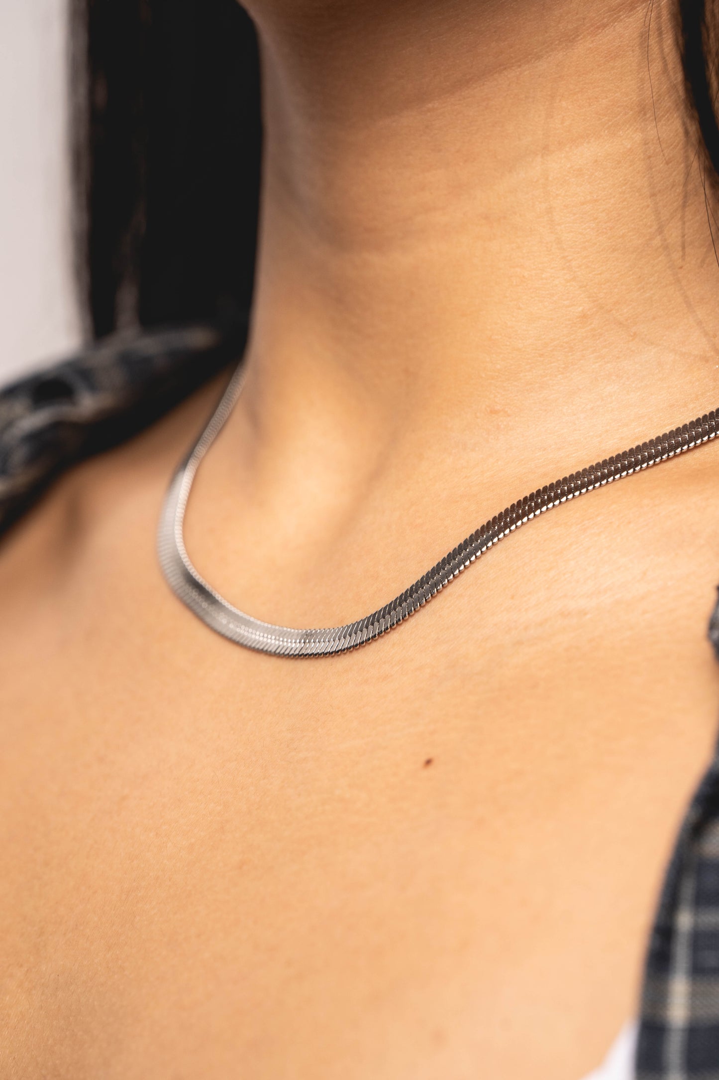 Herringbone V Necklace