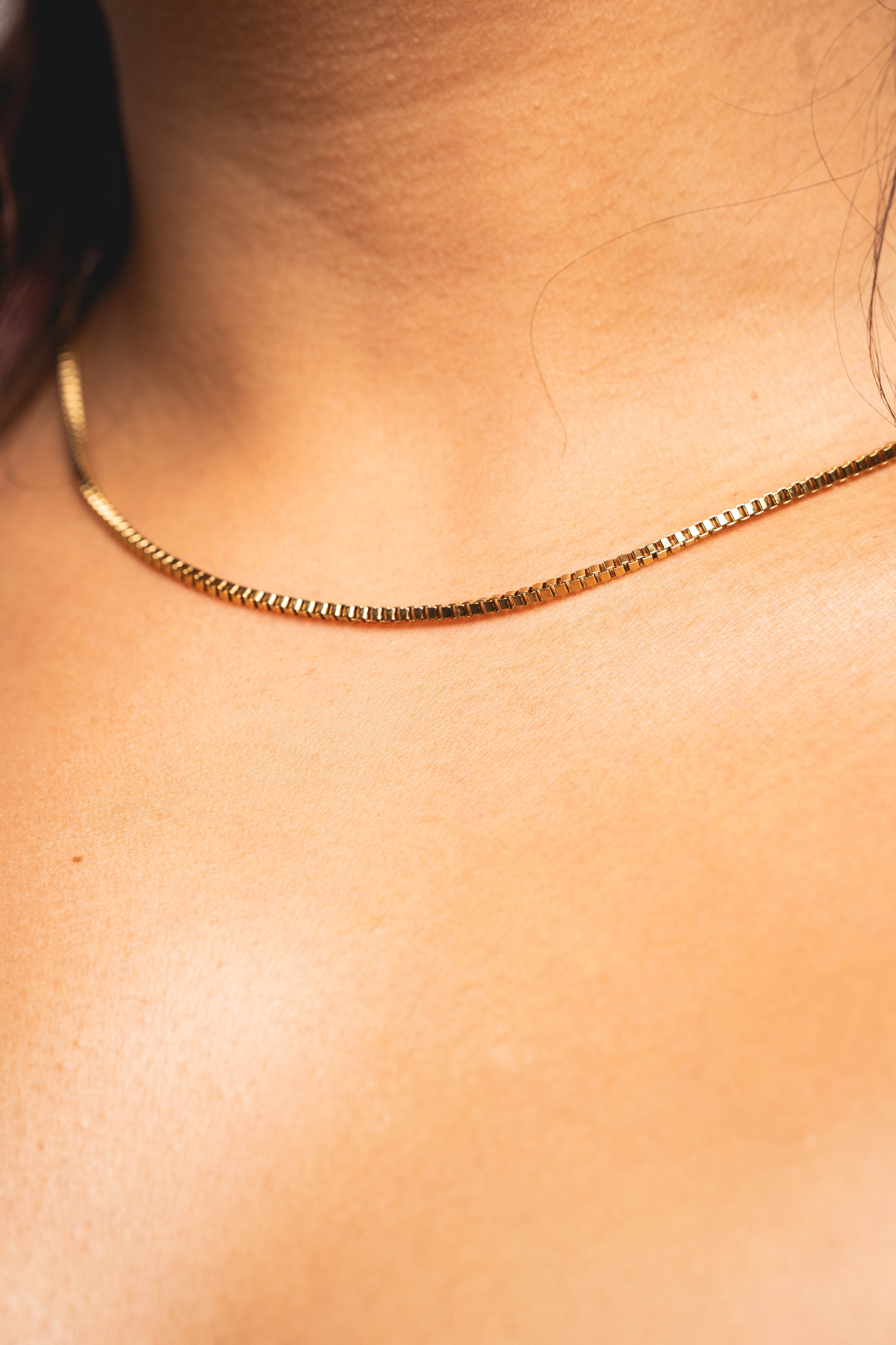 Micro Box Necklace